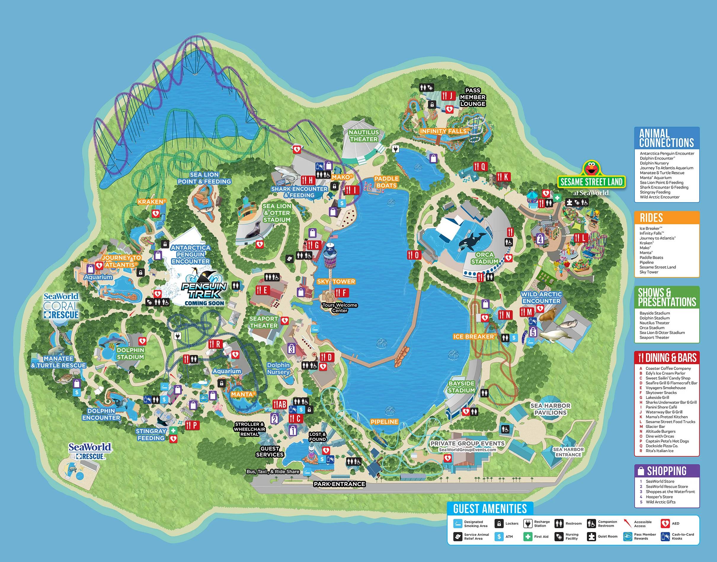 Mapa SeaWorld Orlando - 2420px Swo 2024 Park Map 344467 2420 1896 0 0